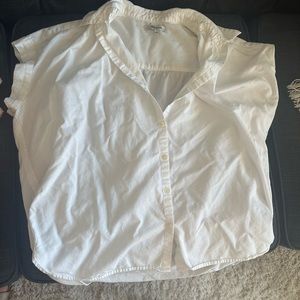 Madewell Size L White Button-Down